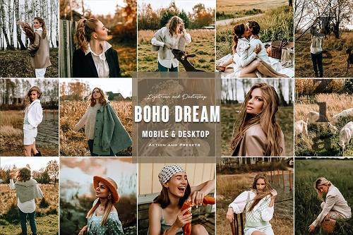 Boho Dream - Photoshop Actions & Lightroom Presets