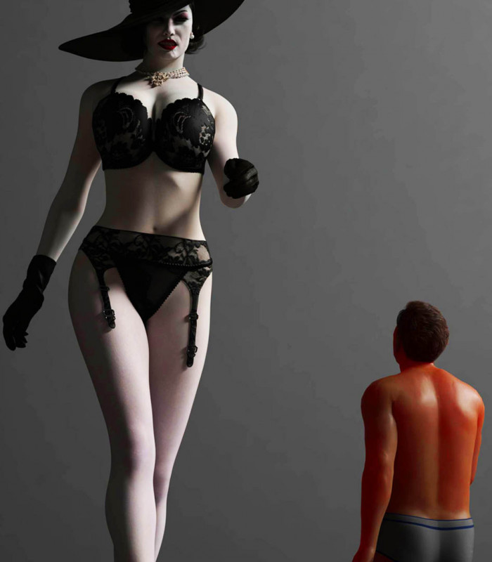 VirtualGiantess - Lady Cruella and Her Slaves 3D Porn Comic