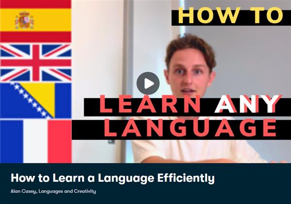 SkillShare - How to Learn a Language Efficiently