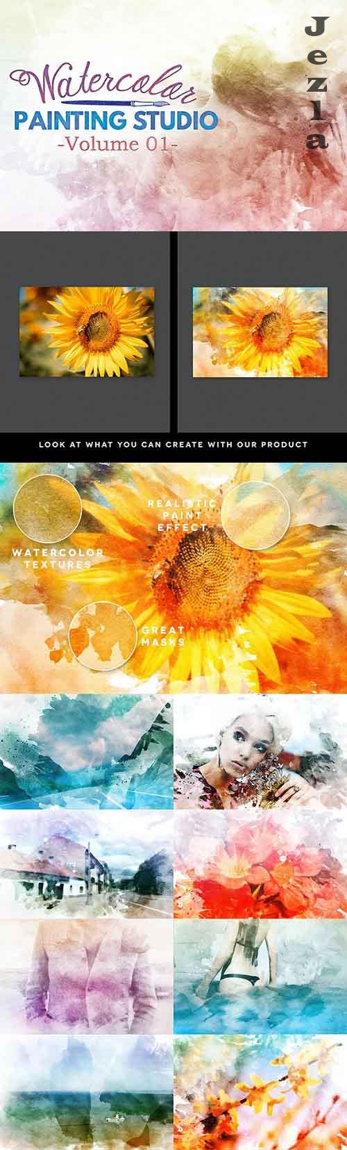 Watercolor Painting Studio Vol. 01 - 13660769 - 21234