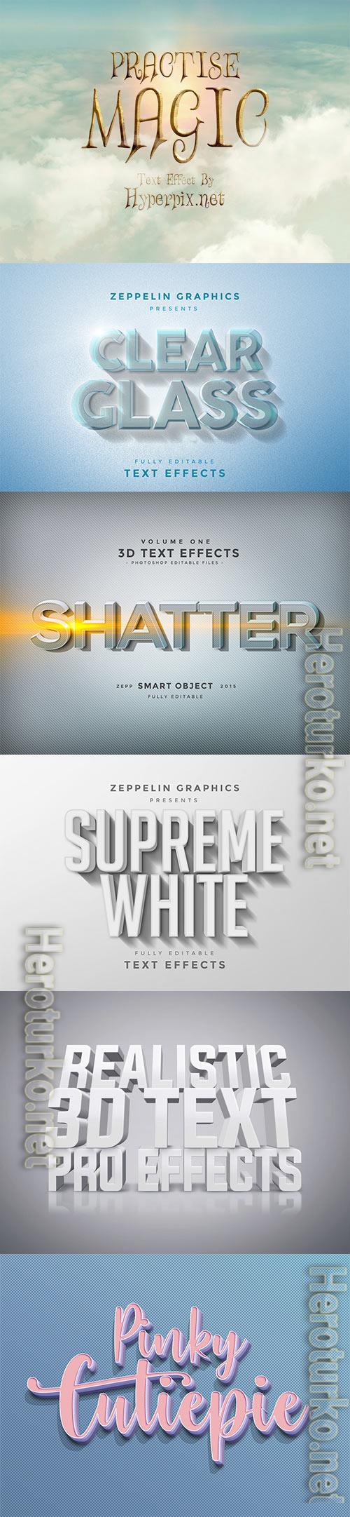 Psd text effect set vol 36 Psd text effect set vol 36