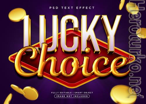 3d style choice text effect psd 3d style choice text effect psd