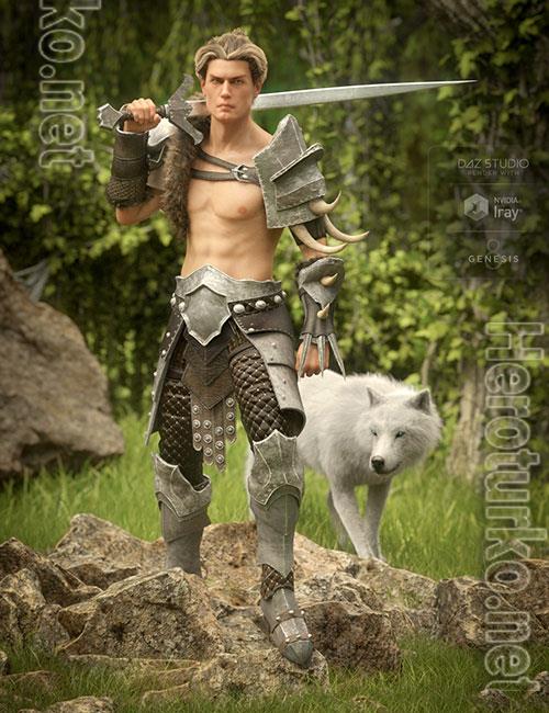 Beast Master Outfit for Genesis 8 Male
