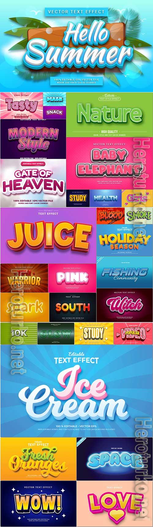 3d editable text style effect vector vol 909 3d editable text style effect vector vol 909