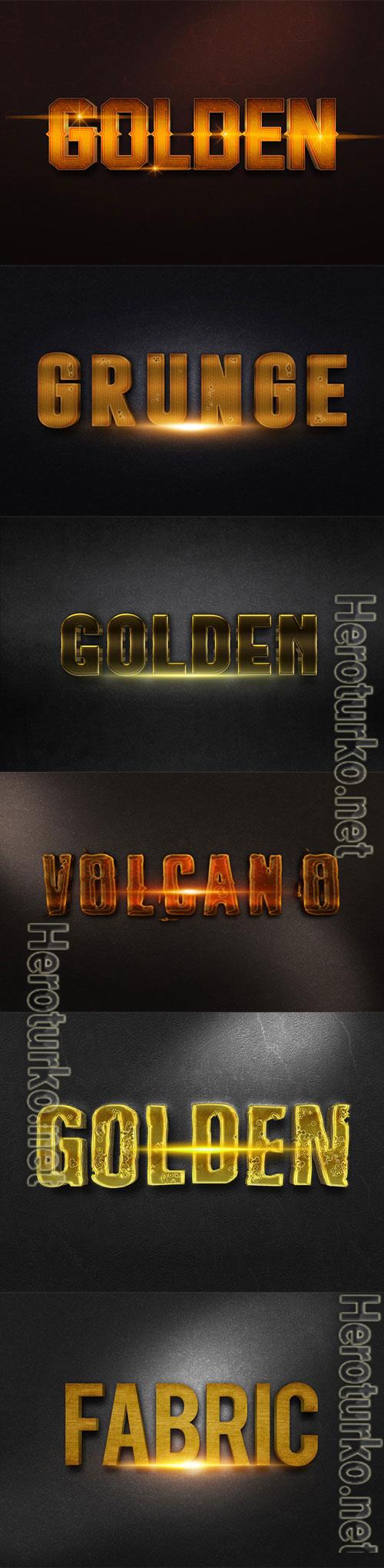 Psd text effect set vol 33