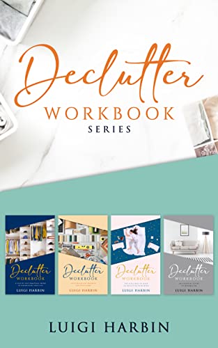 Declutter Workbook Series Books 1 – 4