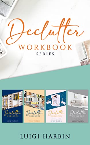 Declutter Workbook Series Books 1 - 4