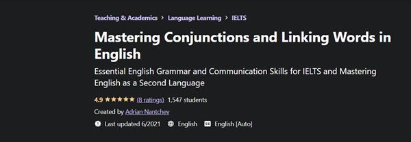 Adrian Nantchev - Mastering Conjunctions and Linking Words in English