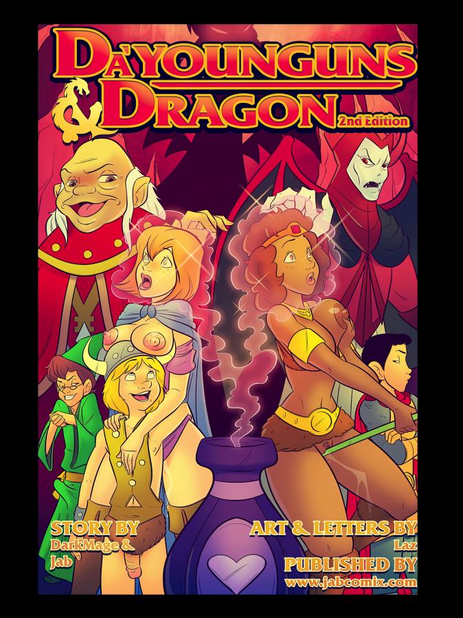 Jab-comix - Da Younguns N' Dragons II Porn Comic