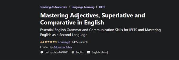 Adrian Nantchev - Mastering Adjectives, Superlative and Comparative in English