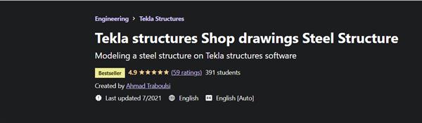 Ahmad Traboulsi - Tekla Structures Shop Drawings Steel Structure