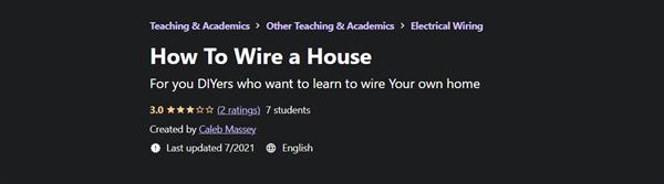 Caleb Massey - How To Wire a House