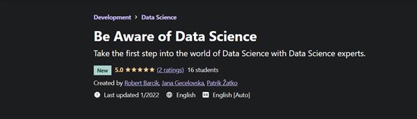 Udemy - Be Aware of Data Science