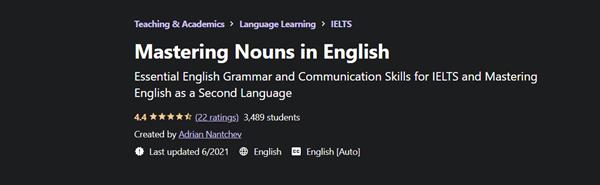 Adrian Nantchev - Mastering Nouns in English