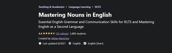 Adrian Nantchev – Mastering Nouns in English