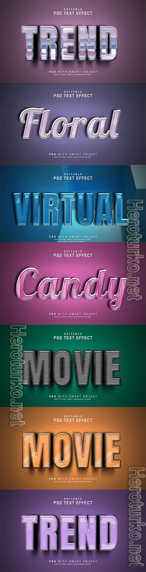 Psd text effect set vol 43