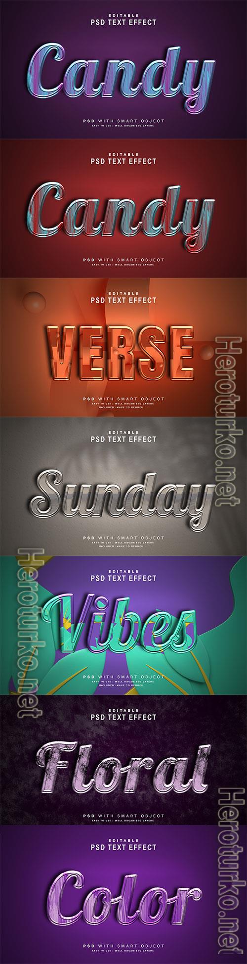 Psd text effect set vol 44