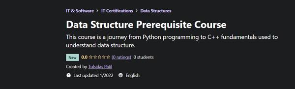 Tulsidas Patil - Data Structure Prerequisite Course