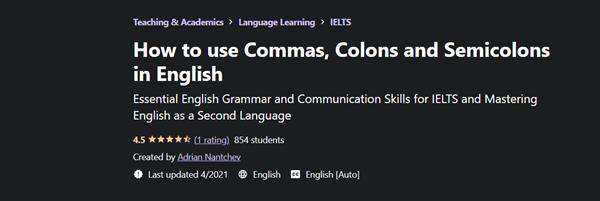 How to use Commas Colons and Semicolons in English