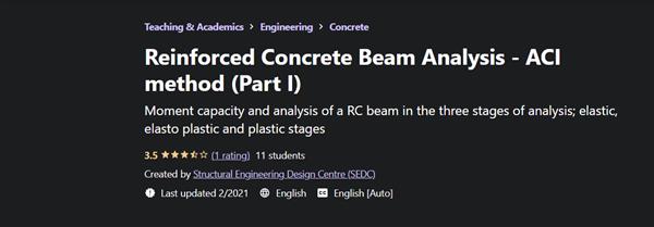 Reinforced Concrete Beam Analysis - ACI Method Part I