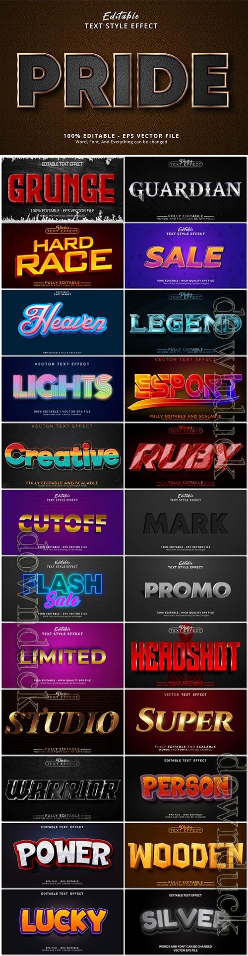 3d editable text style effect vector vol 914 3d editable text style effect vector vol 914