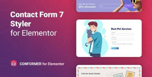 CodeCanyon - Contact Form 7 styler for Elementor - ConFormer v1.0.0 - 35406448 CodeCanyon - Contact Form 7 styler for Elementor - ConFormer v1.0.0 - 35406448
