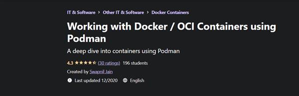 Working with Docker - OCI Containers using Podman