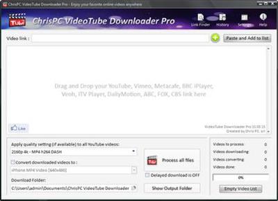 ChrisPC VideoTube Downloader Pro 14.21.1229 Multilingual