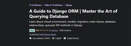 A Guide to Django ORM - Master the Art of Querying Database