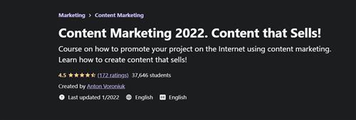 Content Marketing 2022 - Content That Sellss