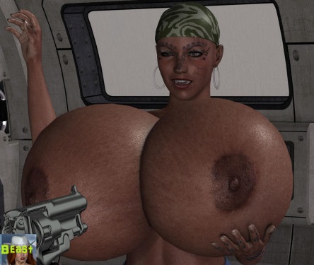 Ran-Beast - Copy Breasts 3D Porn Comic