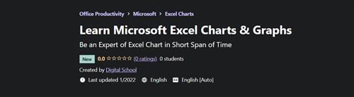 Udemy - Learn Microsoft Excel Charts & Graphs