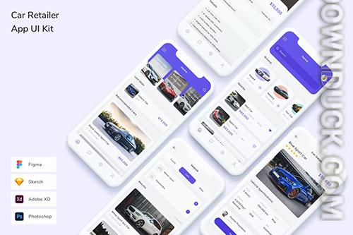 Car Retailer App UI Kit Car Retailer App UI Kit
