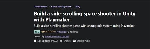 Build a Side Scrolling Space Shooter in Unity with Playmaker