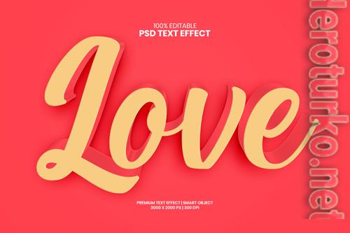 Love fully editable premium psd text effect maker Love fully editable premium psd text effect maker