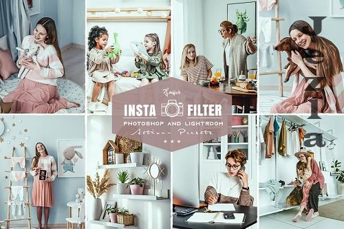 Insta Filter Family Photoshop & Lightroom Presets