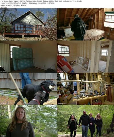 Maine Cabin Masters S07E06 Refreshing the Cooper Cottage 1080p HEVC x265 