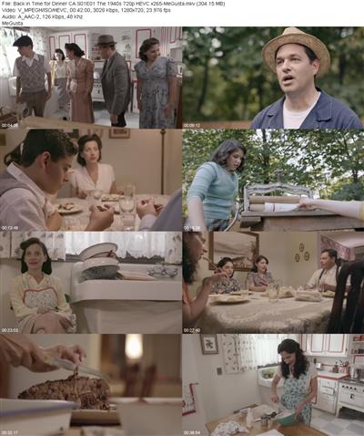 Back in Time for Dinner CA S01E01 The 1940s 720p HEVC x265 
