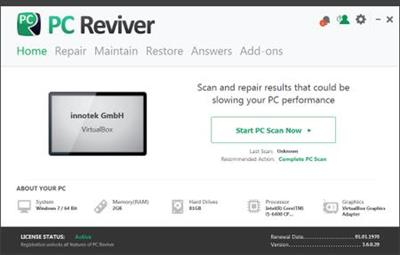 ReviverSoft PC Reviver 3.14.1.14 (x86/x64) Multilingual