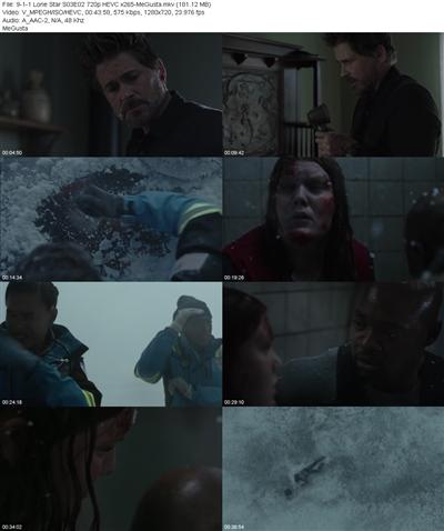 9 1 1 Lone Star S03E02 720p HEVC x265 