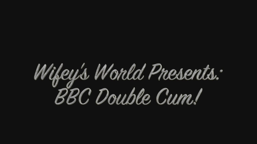 [WifeysWorld.com] Sandra Otterson (Wifey s BBC Double Cum!) [2019, Sexwife, Interracial] 480p