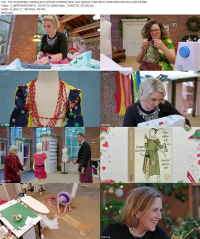 The Great British Sewing Bee S07E00 Celebrity New Year Special 720p HEVC x265 