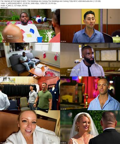 Married at First Sight S14E01 The Weddings Are Coming The Weddings Are Coming 720p HEVC x265 