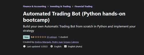 Udemy - Automated Trading Bot (Python hands-on bootcamp)