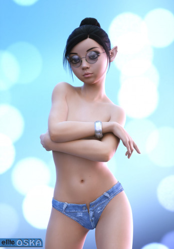 Unholyoska - Teen-model Naimee 3D Porn Comic