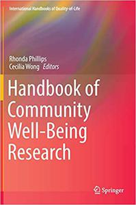 Handbook of Community Well-Being Research 