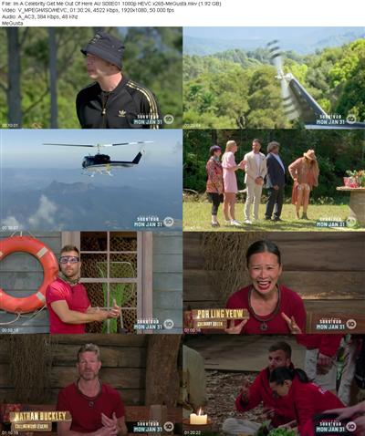 Im A Celebrity Get Me Out Of Here AU S08E01 1080p HEVC x265 