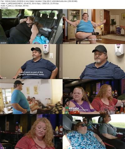 1000 lb Sisters S03E08 A Very Slaton Vacation 720p HEVC x265 