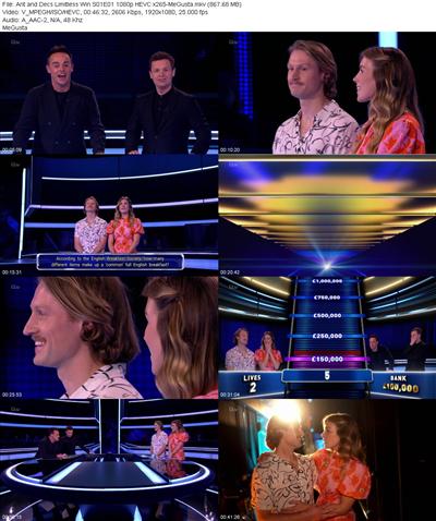 Ant and Decs Limitless Win S01E01 1080p HEVC x265 