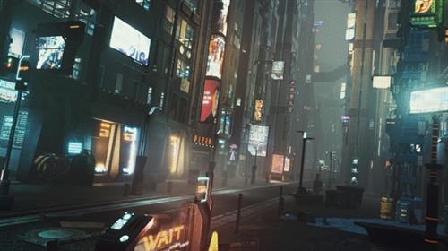 Game Environment Design - Cyberpunk Scenes with Unreal Engine